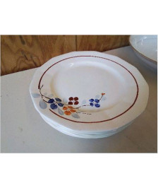LOT DE 6 ASSIETTES PLATES SARGUEMINES 