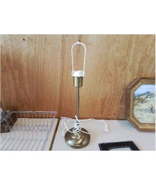 LAMPE PIED DORÉ 