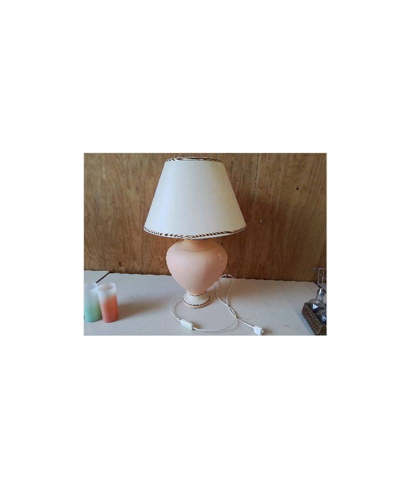 LAMPE ROSE 