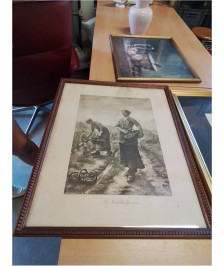 GRAVURE LES VENDANGEUSES 