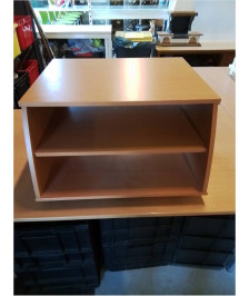 MEUBLE TV BOIS CLAIR 1 NICHE 