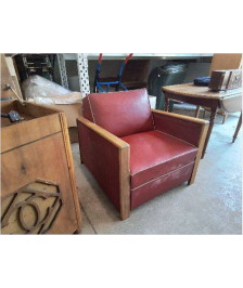 FAUTEUIL SKAI ROUGE 