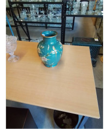 VASE VERT AUX PERROQUET 