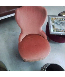CHAISE CRAPAUD ROUGE