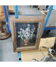 CADRE VASE FLEURS 