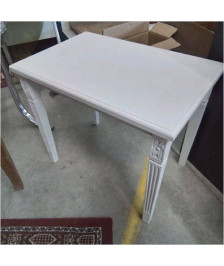 TABLE BASSE BLANCHE STYLE LOUIS XVI