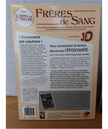 LIVRES DE JEU FRERES DE SANG TOMES 1 & 2 (SUPPLEMENT APPEL DE CTHULHU)