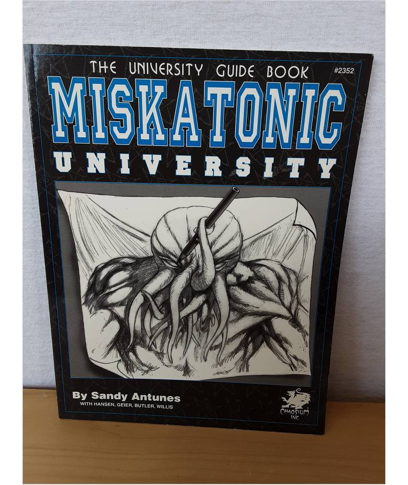 LIVRE DE JEU MISATONIC UNIVERSITY ANGLAIS LIVRE DE JEU MISATONIC UNIVERSITY ANGLAIS