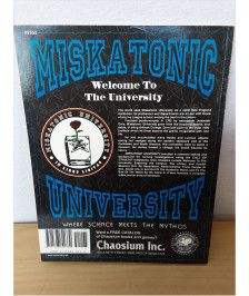 LIVRE DE JEU MISATONIC UNIVERSITY ANGLAIS 