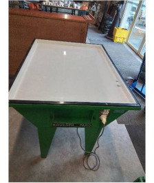 TABLE LUMINEUSE D IMPRIMERIE BOUZARD PARIS MODELE TLM 2