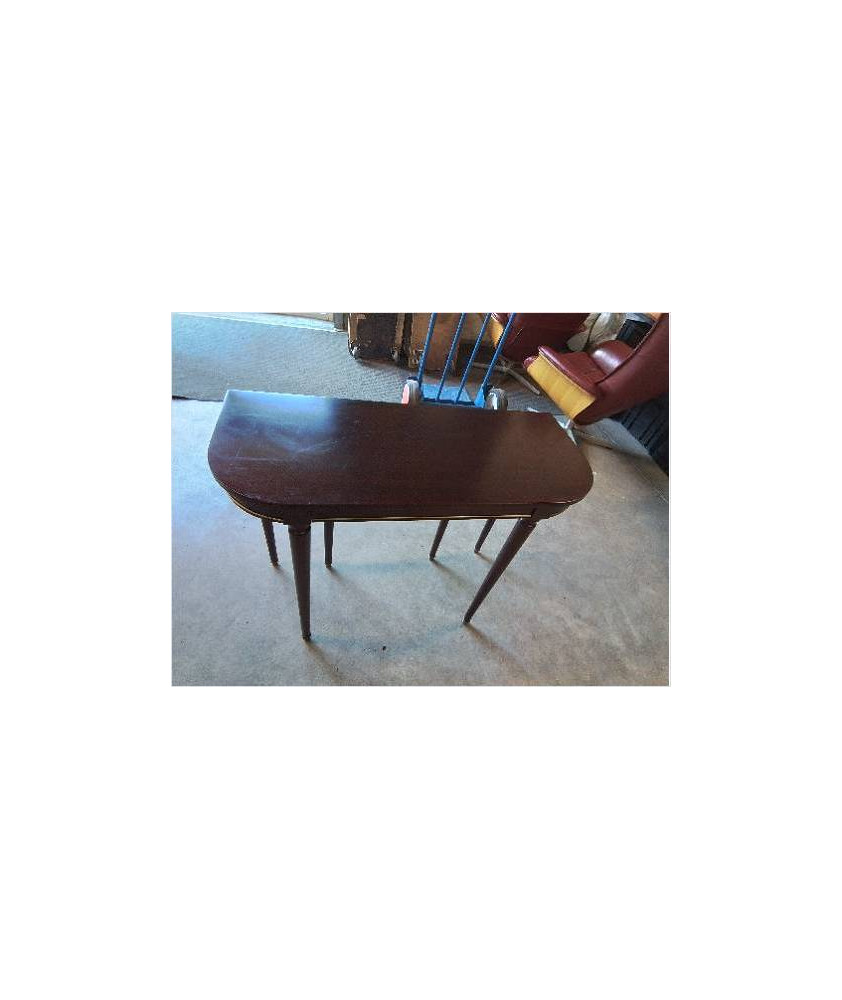 CONSOLE ACAJOU EXTENSIBLE STYLE LOUIS XVI VENDU AVEC UNE RALLONGE DE 40 CM OUVRANT 120 CM CONSOLE ACAJOU EXTENSIBLE STYLE LOUIS XVI VENDU AVEC UNE RALLONGE DE 40 CM OUVRANT 120 CM