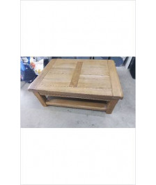 TABLE BASSE EN CHENE 110X80