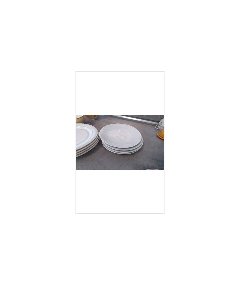 ASSIETTES BLANCHES 