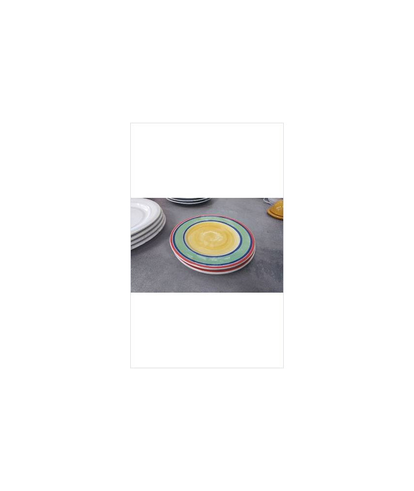 ASSIETTES COULEUR X2 