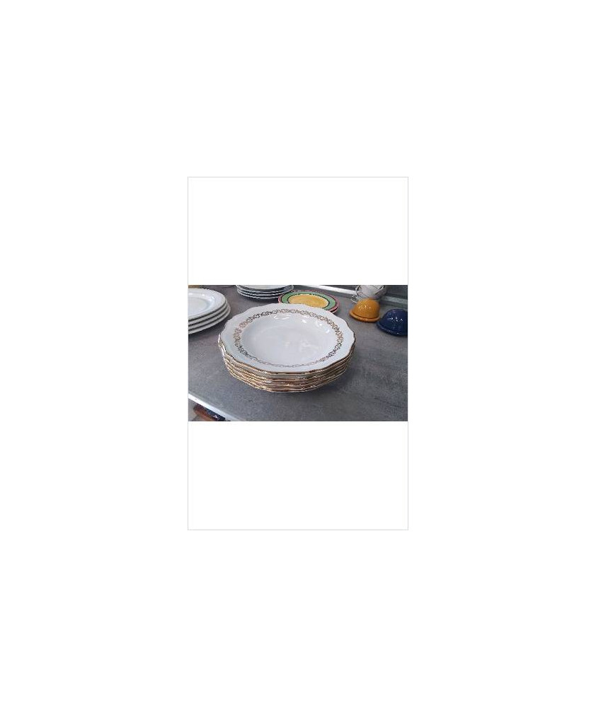 ASSIETTES CREUSES L’AMANDINOISE 