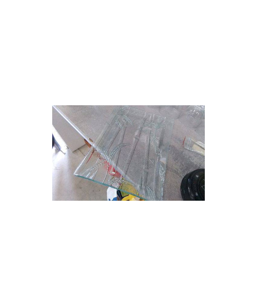 PLAT VERRE RECT 