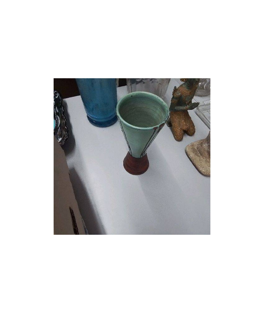 POTTERIE VERTE ET MARRON