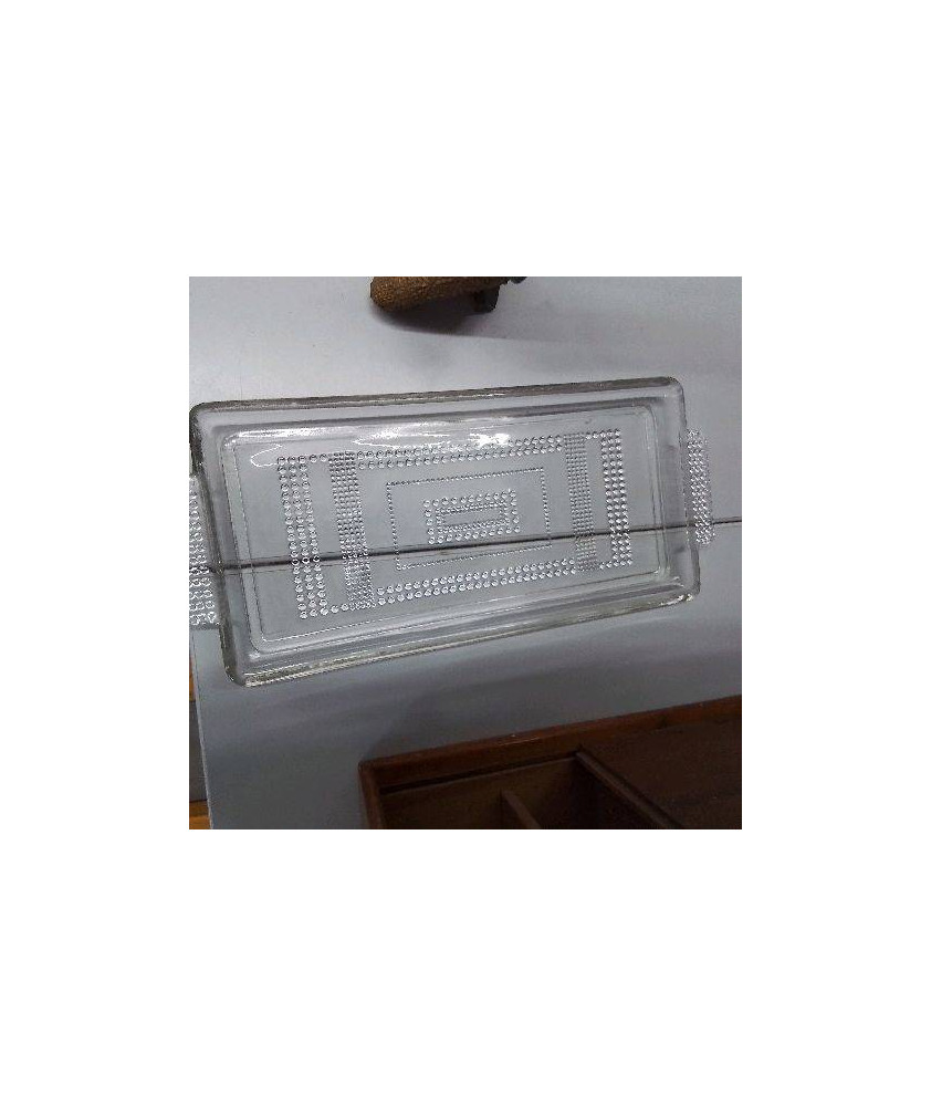 PLAT EN VERRE 