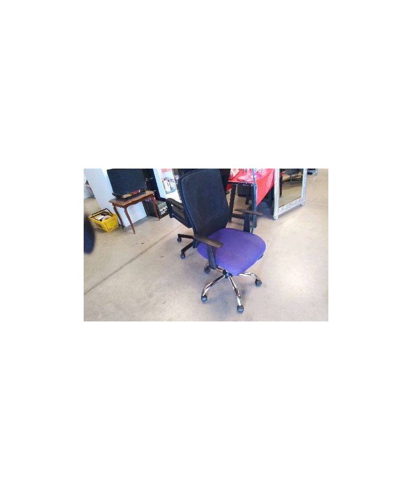 FAUTEUIL DE BUREAU BICOLORE 
