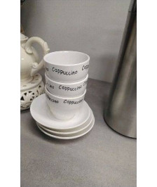 TASSES CAPPUCCINO X3
