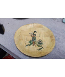 ASSIETTE DECO BOIS 