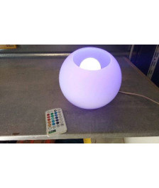 LAMPE A POSER - BOULE MULTICOLORE 