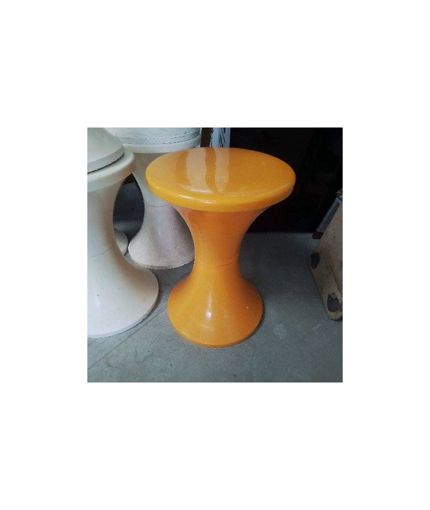 TABOURET TAM TAM ORANGE