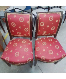 PAIRE DE CHAISES STYLE EMPIRE