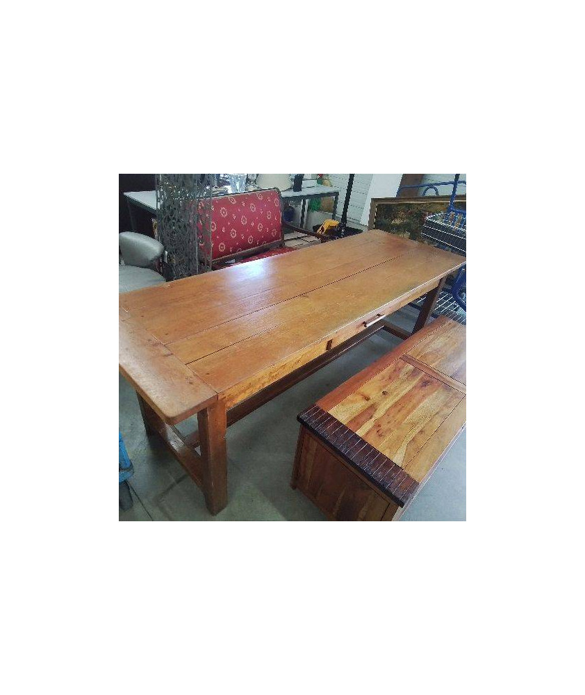 TABLE DE FERME 1 TIROIR 