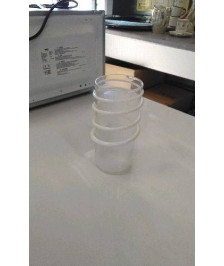 VASE VERRE SPIRALE 