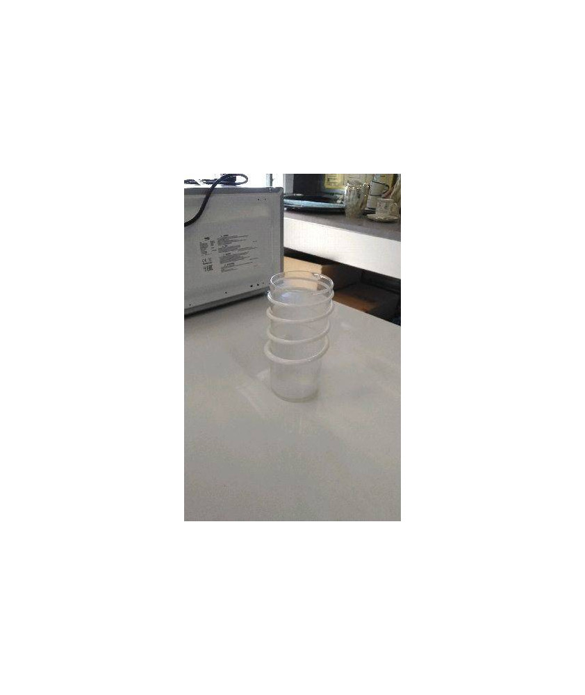 VASE VERRE SPIRALE 