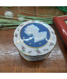 BONBONNIERE PORCELAINE LIMOGES
