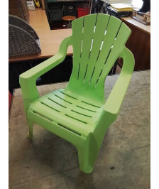 FAUTEUIL DE JARDIN ENFANT RÉSINE VERT PROGARDEN