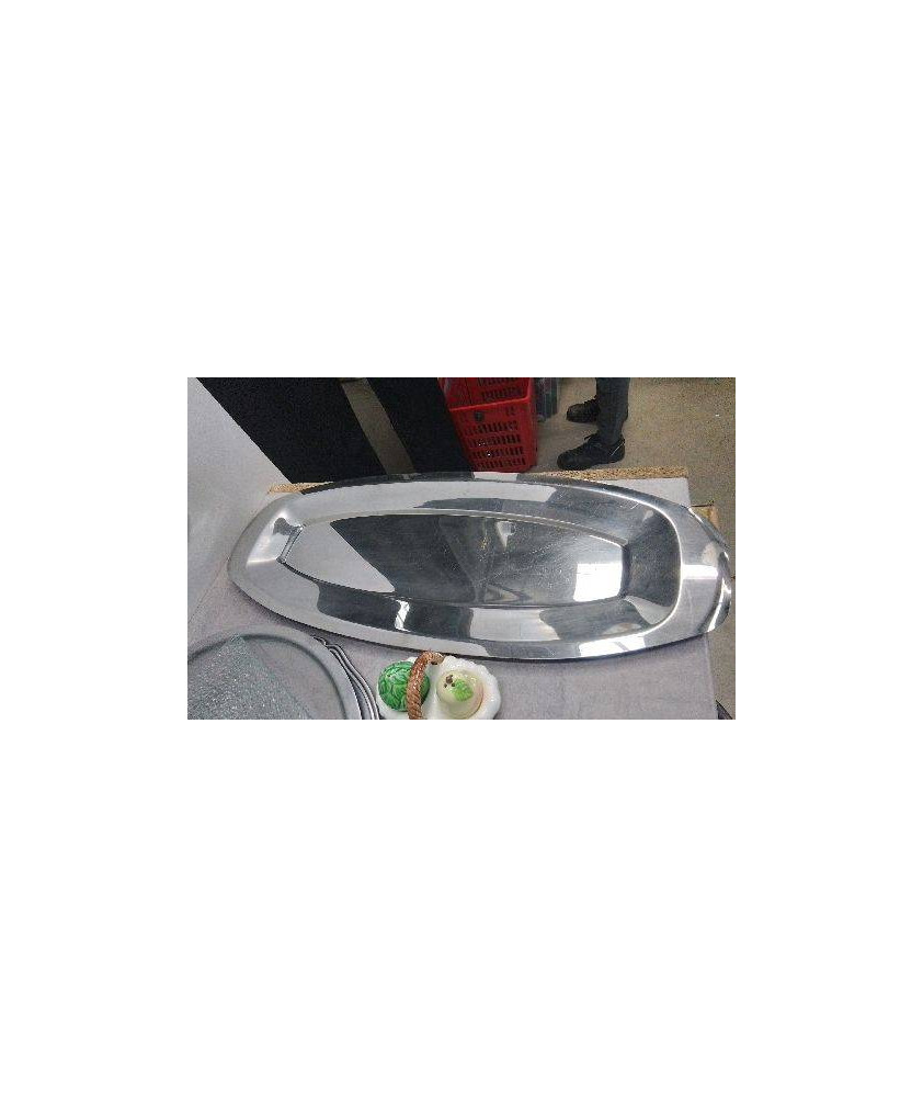 PLAT INOX OVALE 