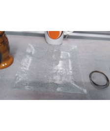 PLAT CARRE VERRE 