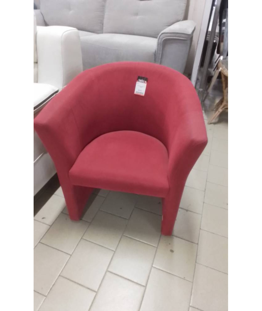 FAUTEUIL CABRIOLET ROUGE