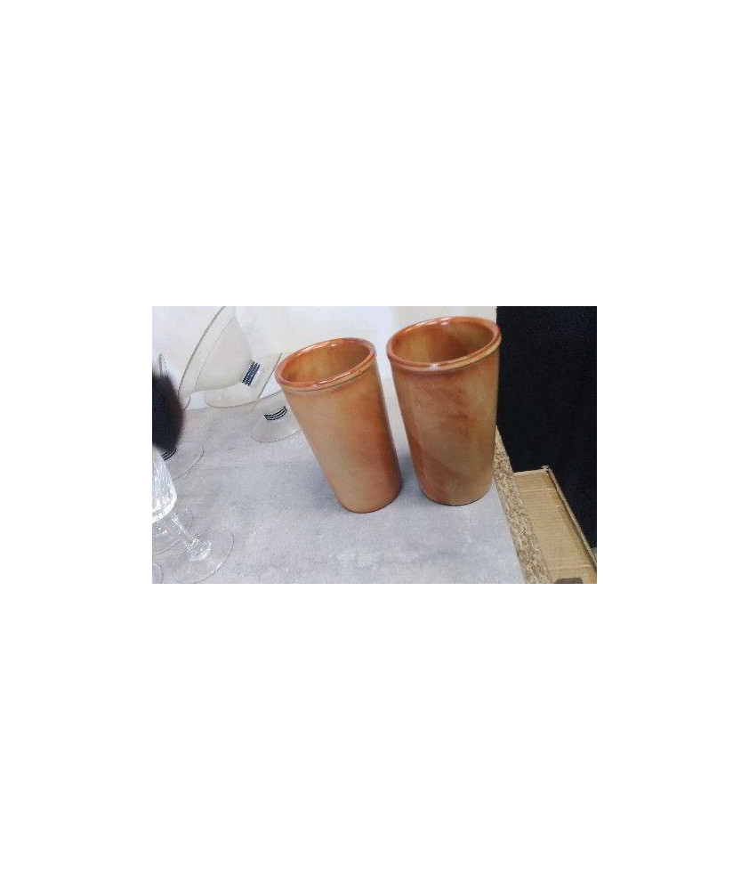 VASE PM MARRON