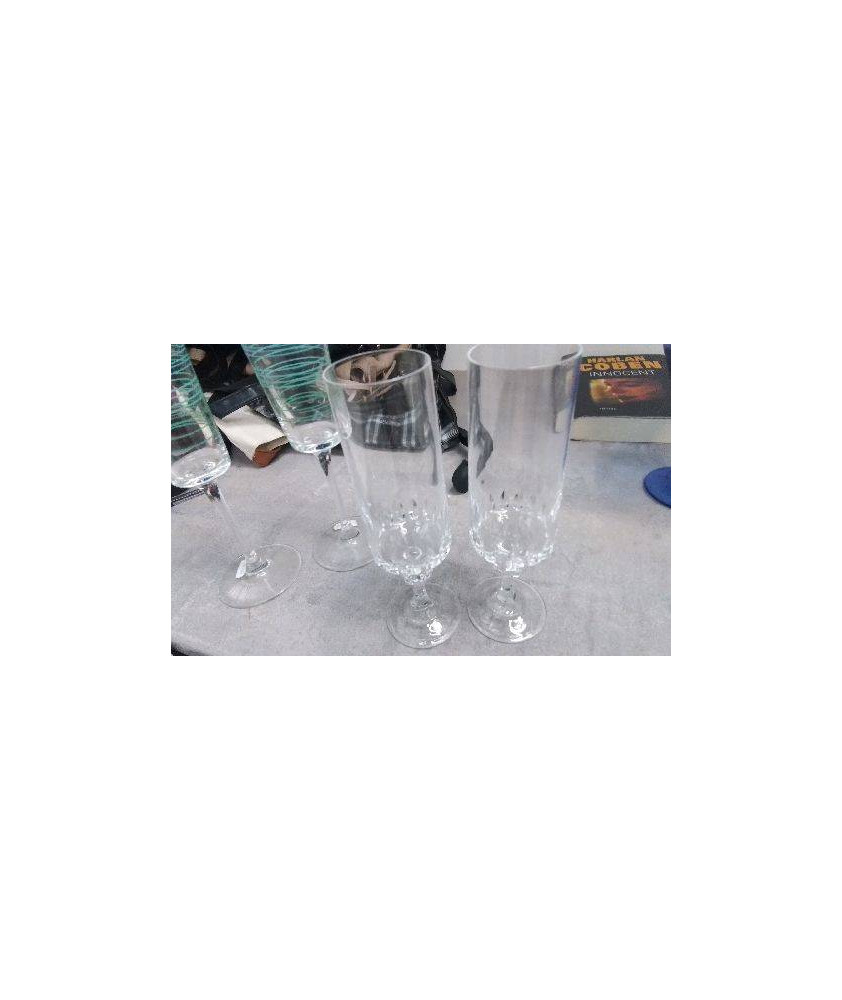 FLUTE A CHAMPAGNE X2