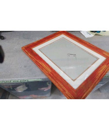 CADRE PHOTO ORANGE