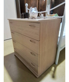COMMODE 4T 80X80X46 PLACAGE HETRE