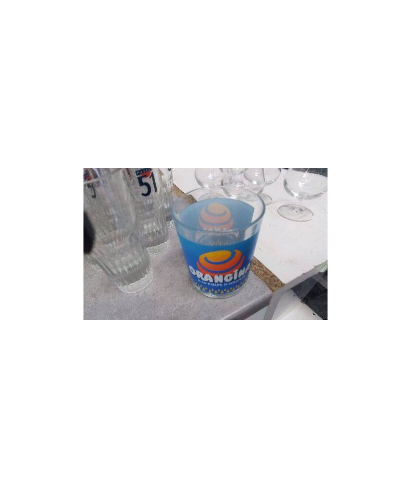 VERRE ORANGINA