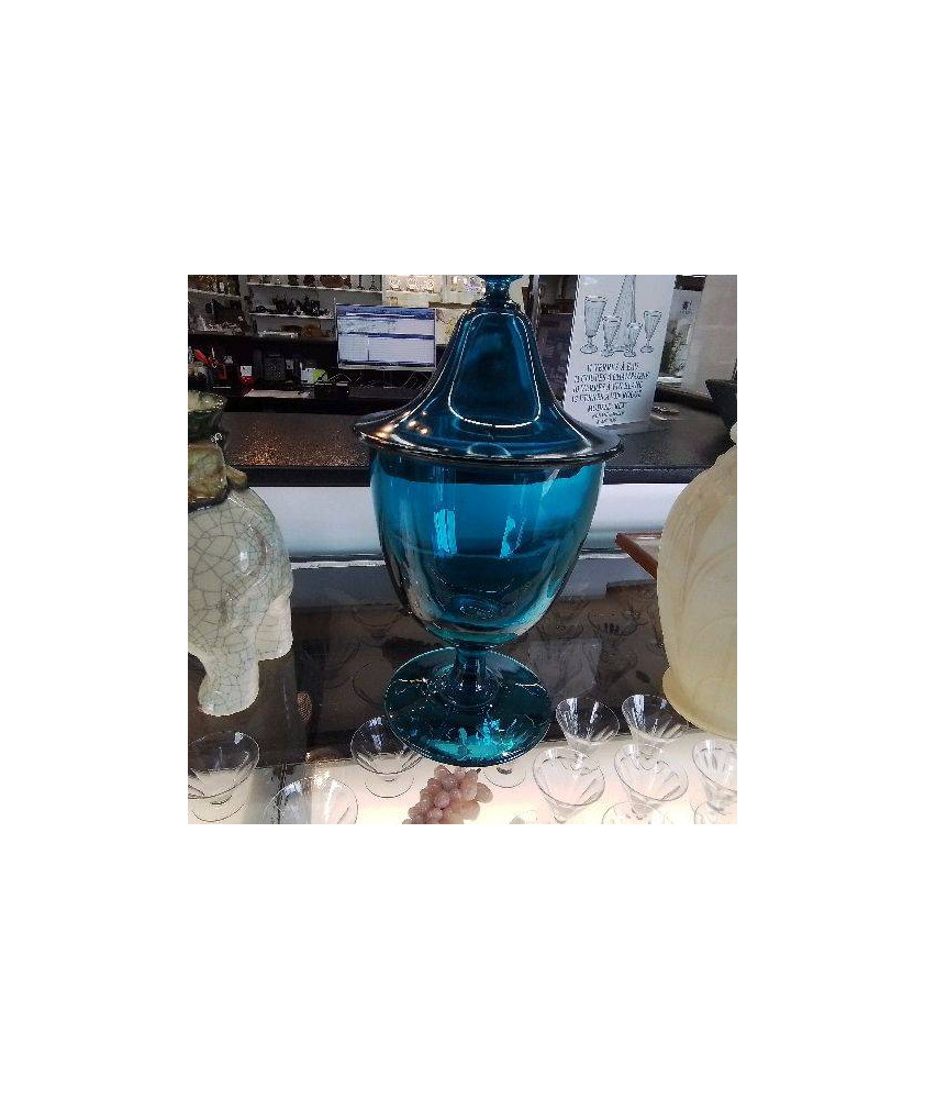 VASE BLEU