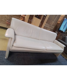 CANAPE 3 PLACES CUIR L 210