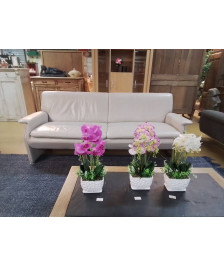 CANAPE 3 PLACES CUIR L 210