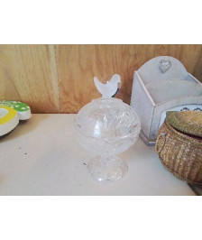 BOMBONNE CRISTAL PETIT OISEAU 
