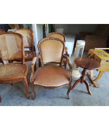 FAUTEUIL STYLE LOUIS XV 