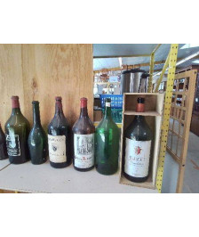GRANDE BOUTEILLE DE VIN DECO 