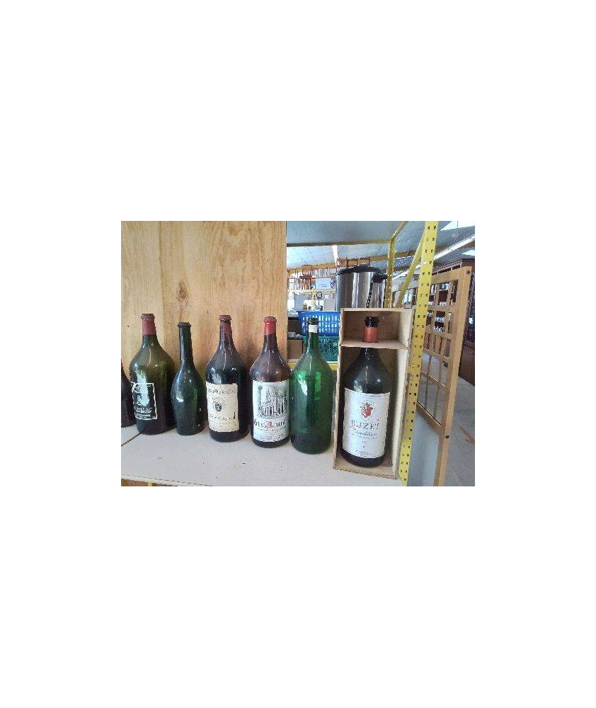 GRANDE BOUTEILLE DE VIN DECO 