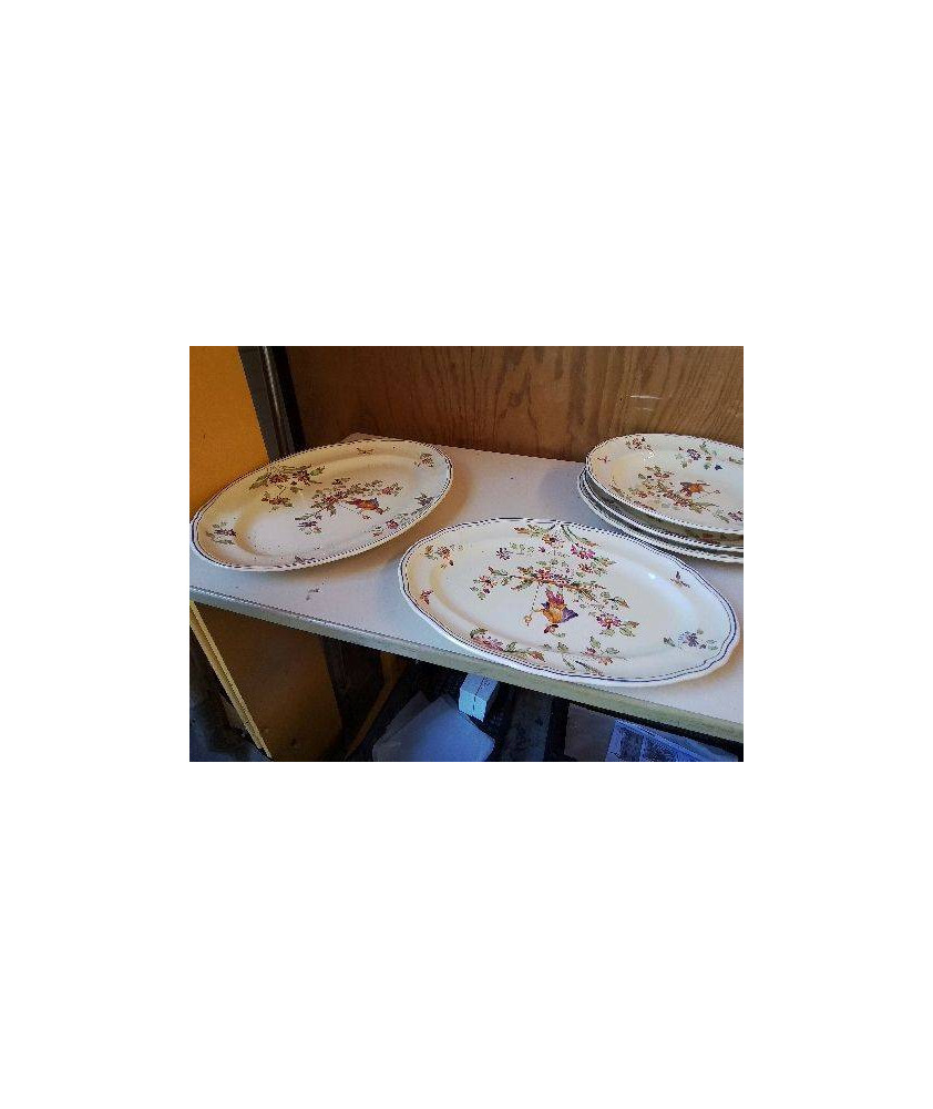 PLAT OVALE LONGCHAMP MOUSTIER 