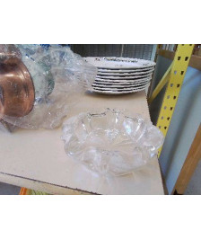 CENDRIER EN VERRE 